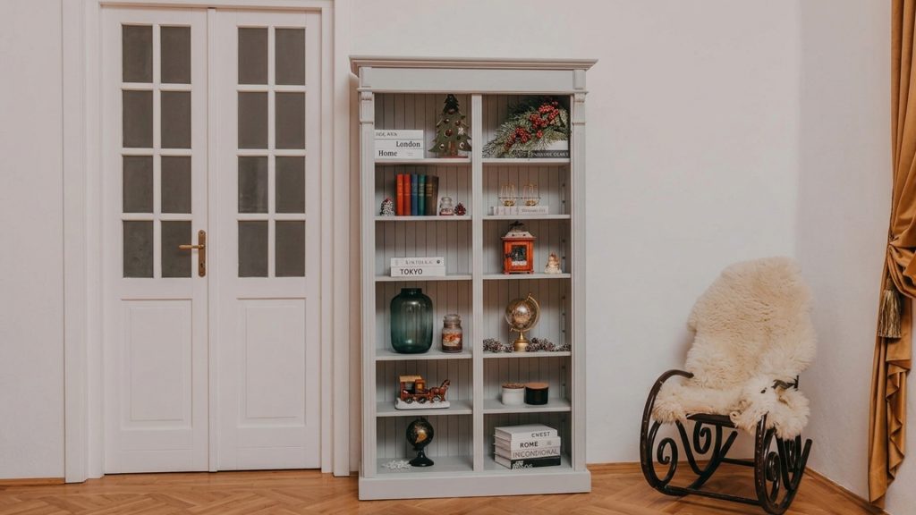 Bibliotecile: elemntul perfect pentru atmosfera de Crăciun